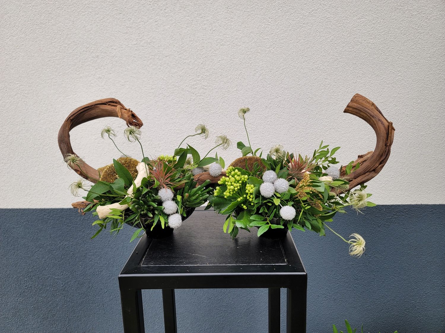 DIY planten arrangement 