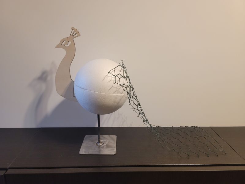 Frame pauw droogwerk