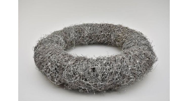 Salimkrans 40x8,5cm rond White-Wash