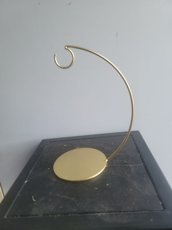 Gouden ondergrond voor hanger