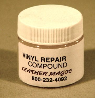 Uncolored (Clear) Vinyl Repair Compound