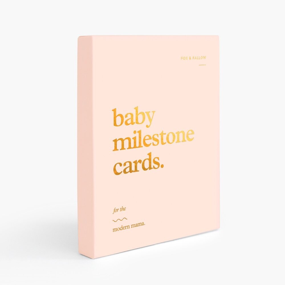 Baby Milestone Card