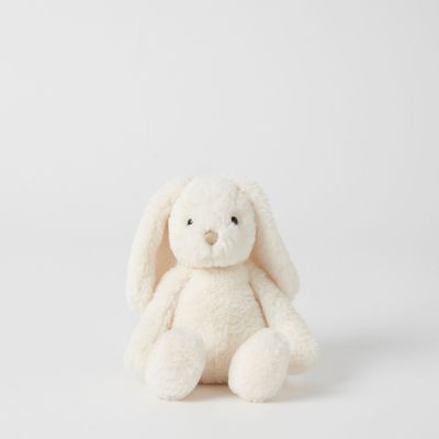 Jiggle & Giggle Bunny - Small, Bunny Colours: White