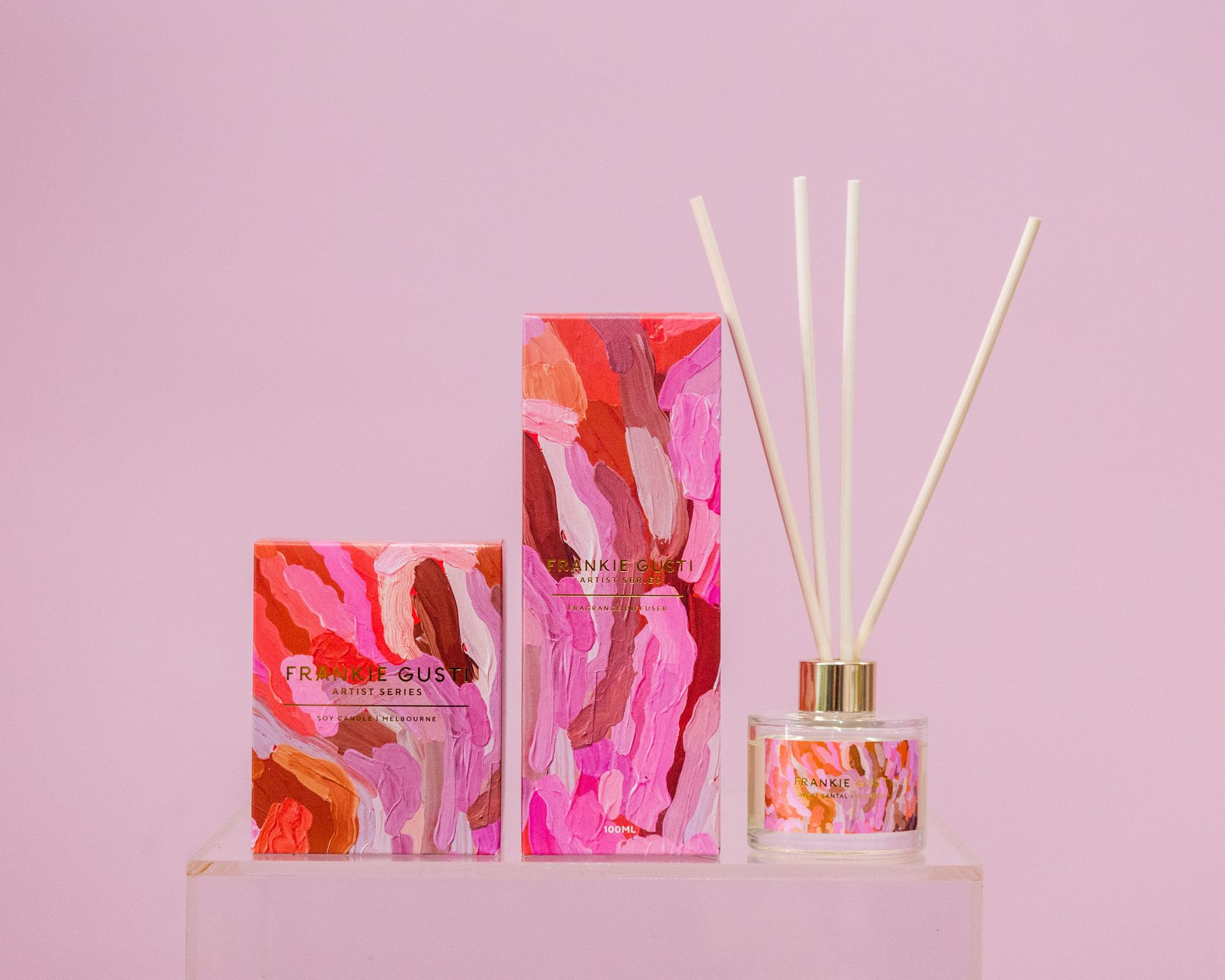 Frankie Gusti Candles + Diffusers Set