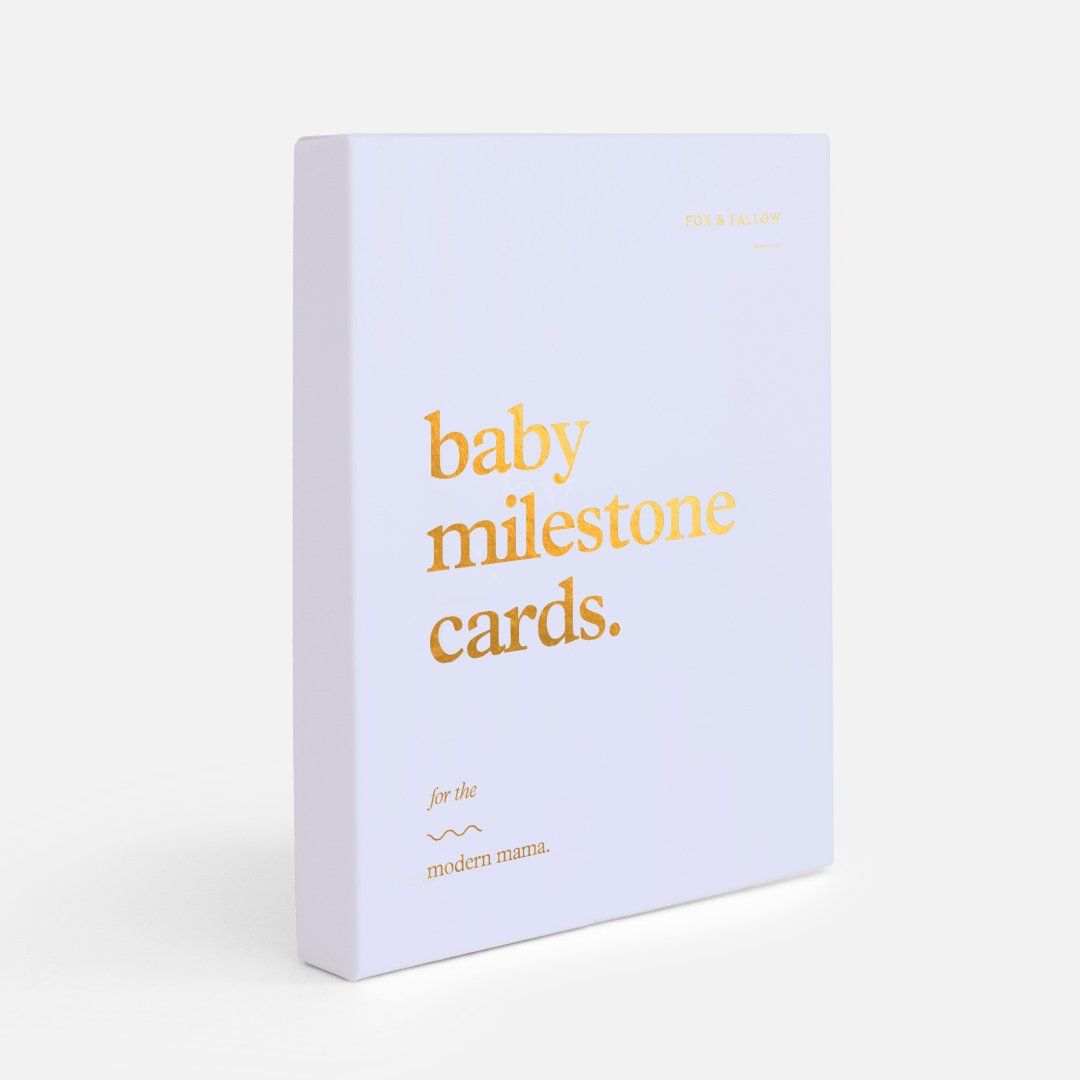 Baby Milestone Card, Colour:: Blue