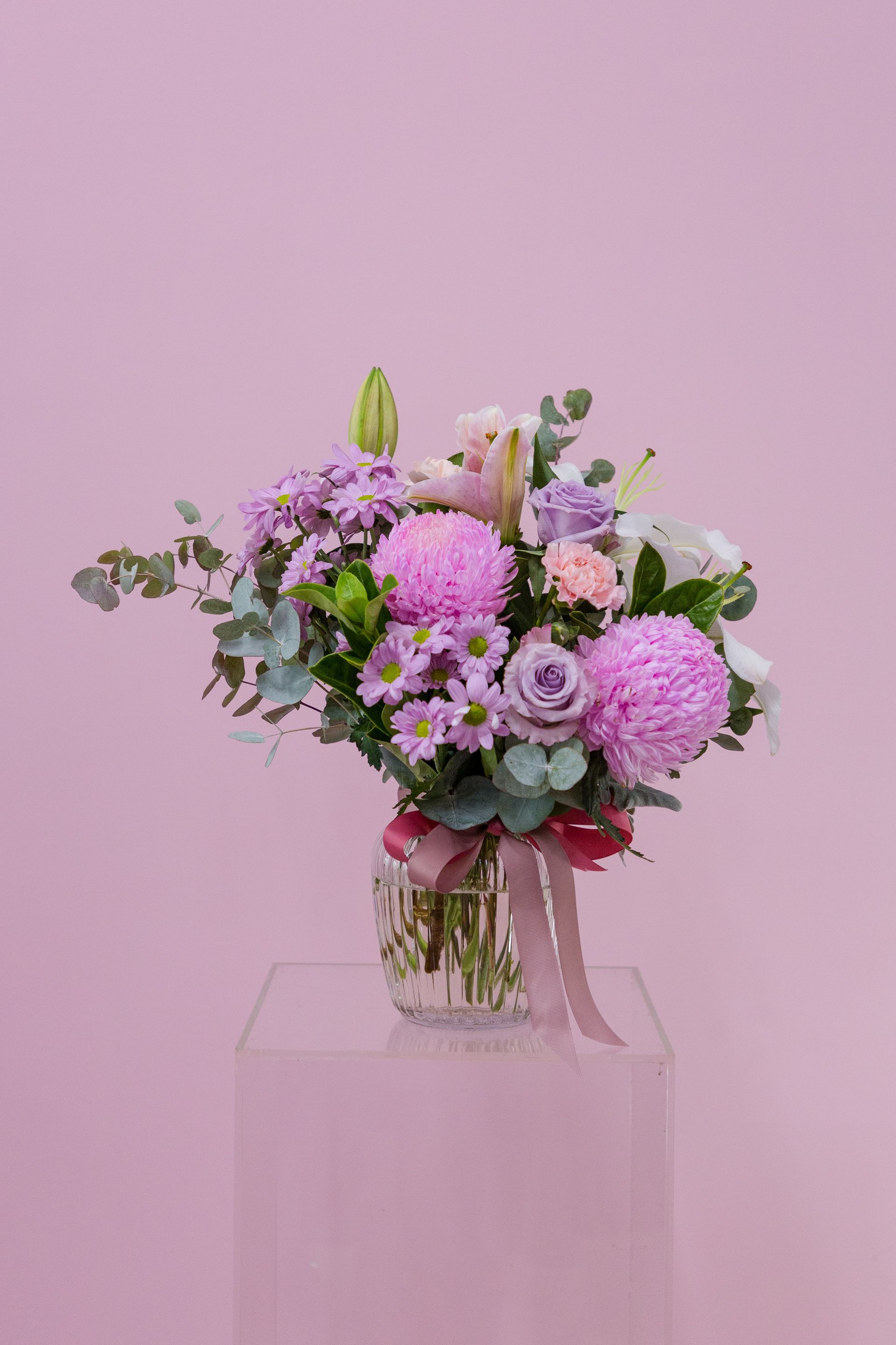 Pink Florists Choice Arrangement