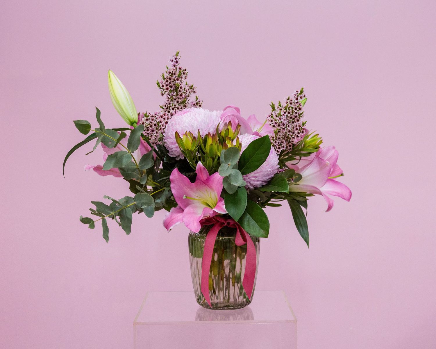 Pink Florists Choice Arrangement
