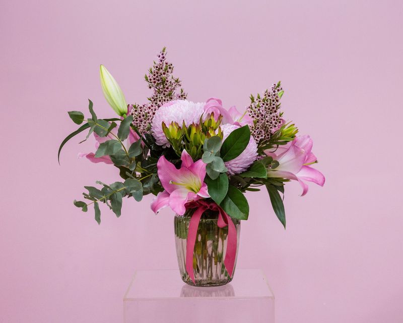 Pink Florists Choice Arrangement