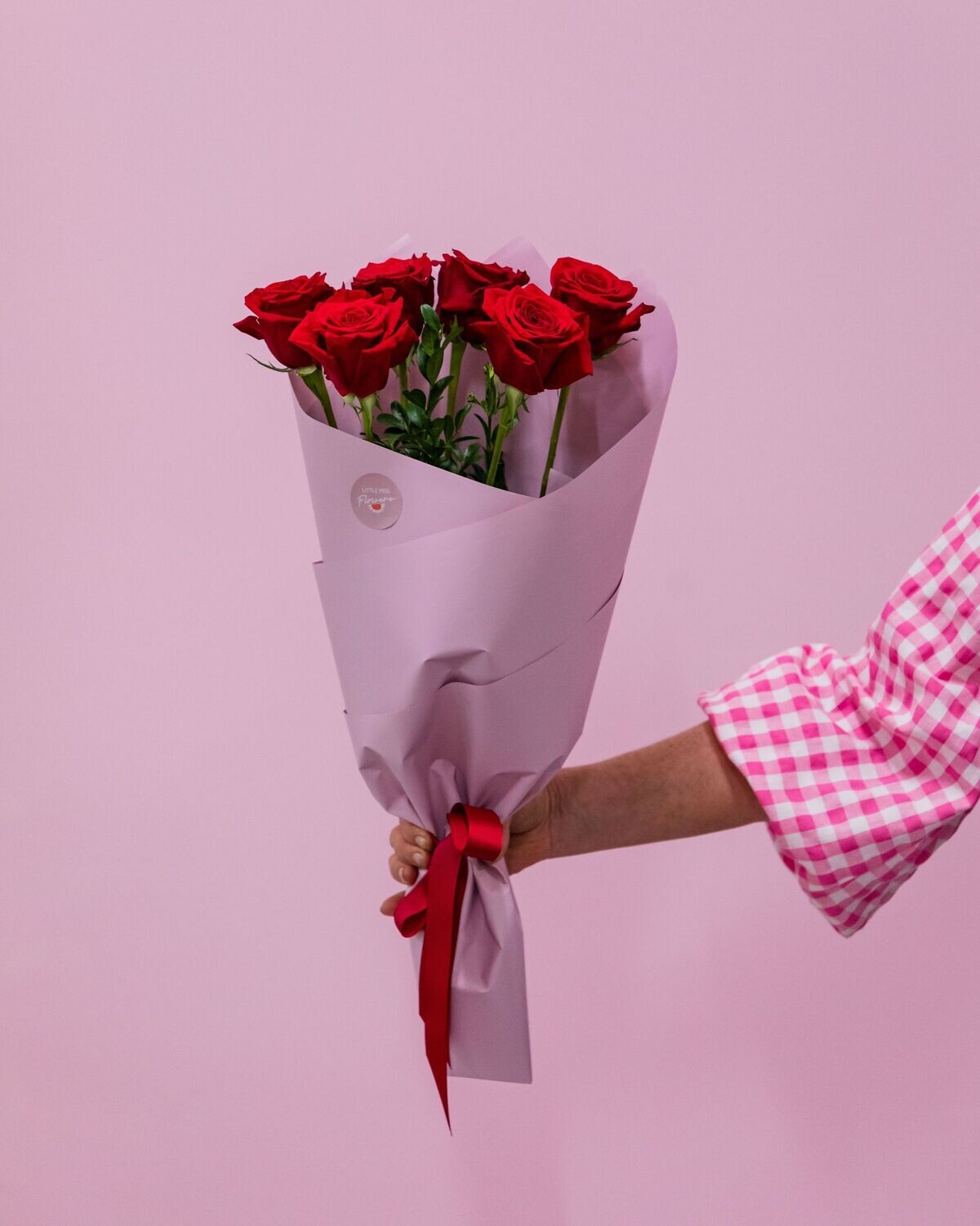 I Dig YOU! 6 Red Roses