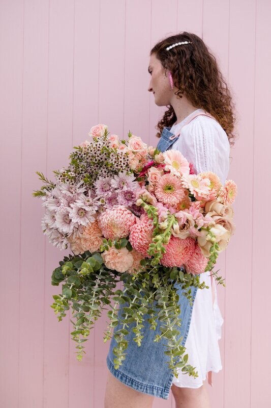 Pink and Peach Florist Choice