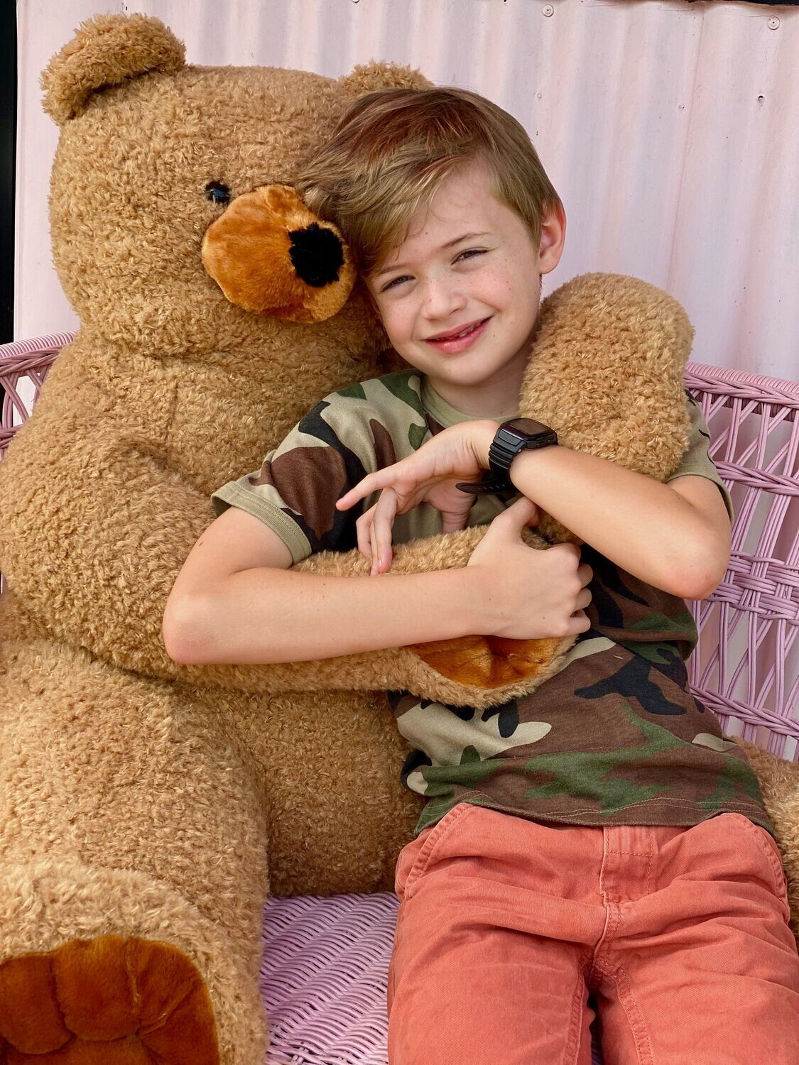 Large Sitting Teddy Bear