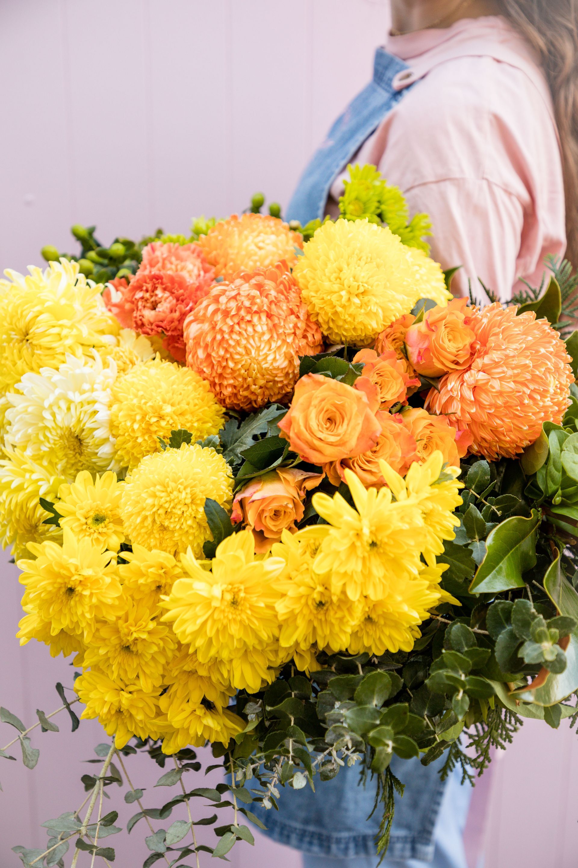 Yellow and Orange Florist Choice