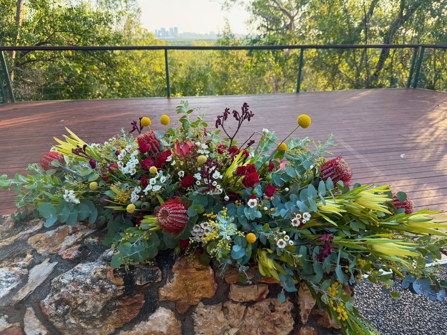 Custom Casket Flowers