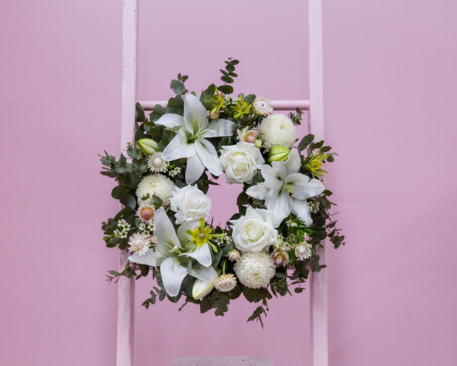 Wreath - White + Cream Tones