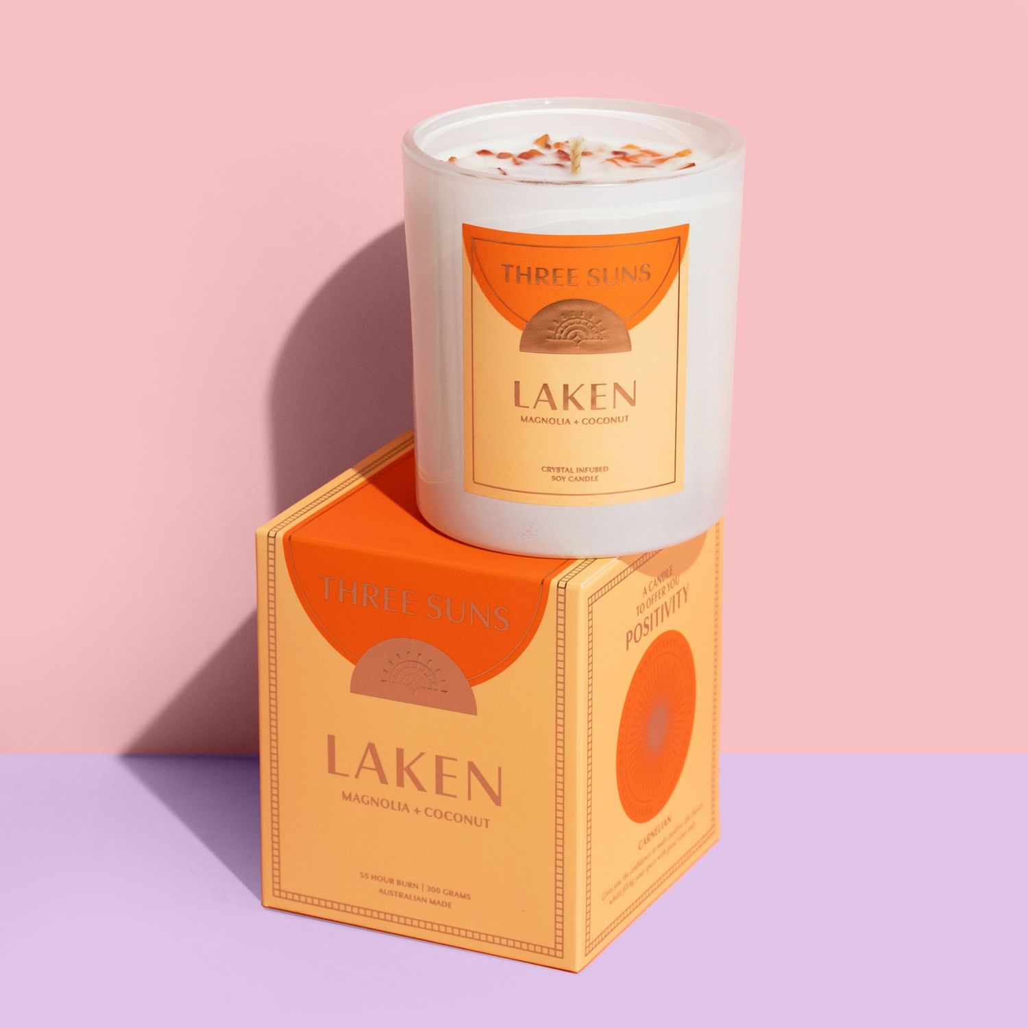 Three Suns Candle