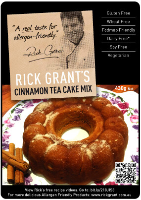 Gluten Free Cinnamon Tea Cake Mix