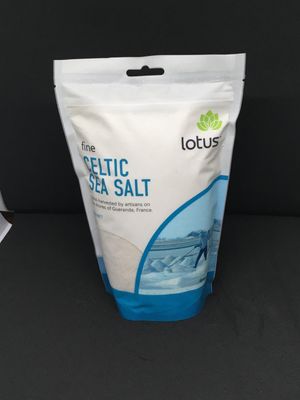 Celtic Sea Salt - Fine. A gourmet salt that&#39;s lower in sodium and brimming with essential minerals. Give your meals that French flare!