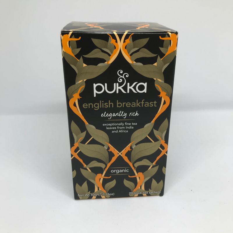 PUKKA ENGLISH BREAKFAST TEA - 20 Herbal Tea Sachets
