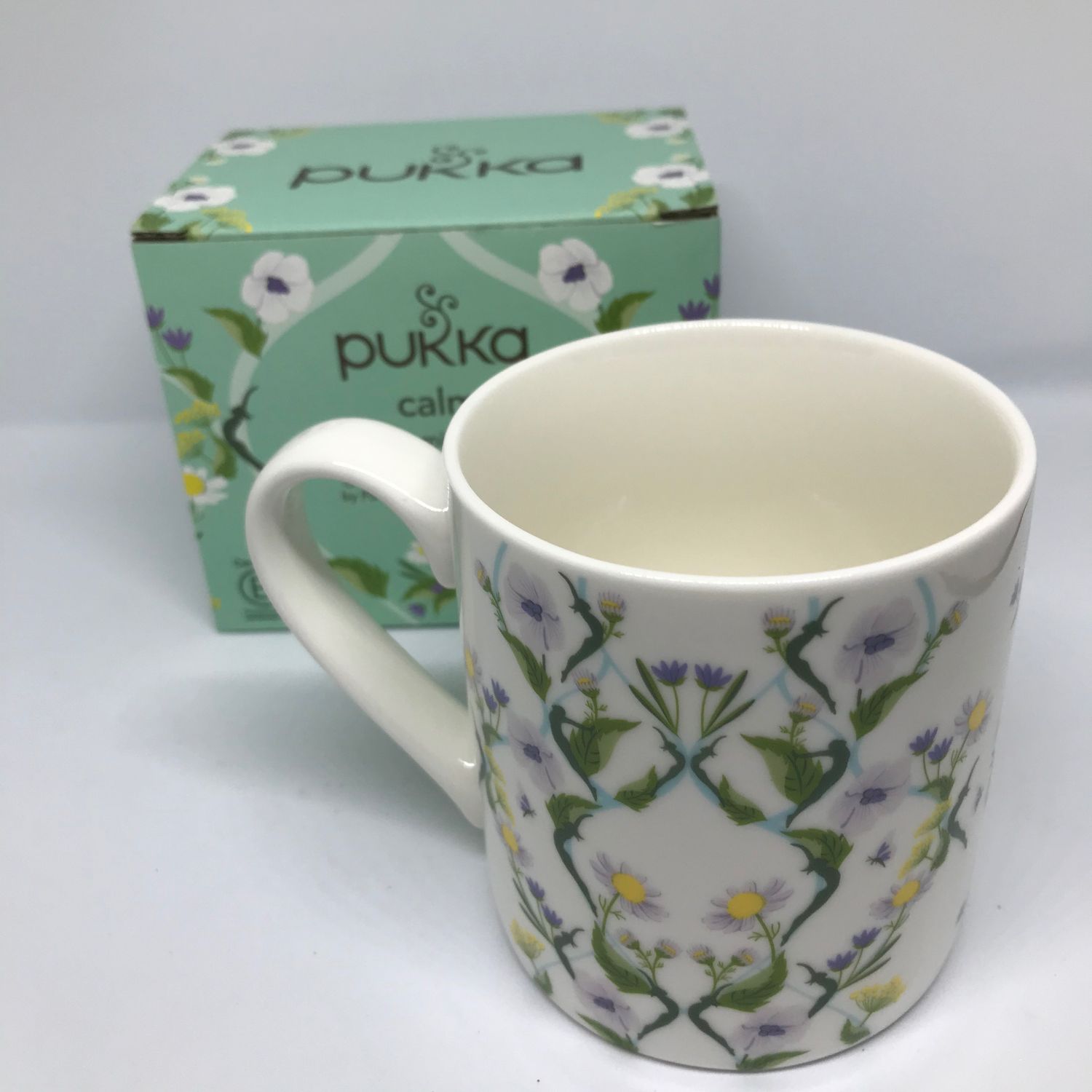 PUKKA WILD APPLE &amp; CINNAMON -  BUY 3 PACKS OF ANY PUKKA TEA GET A FREE PUKKA MUG! 20 Herbal Tea Sachets. Naturally Caffeine Free.