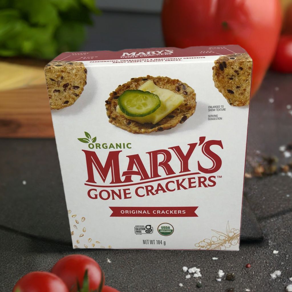 Mary&#39;s Gone Crackers Original. Delicious crackers ideal for topping with your favourite!