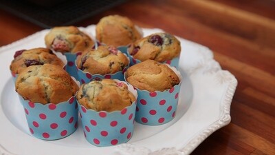 Gluten Free Vanilla Muffin Mix. easy to make, even the kids can help!