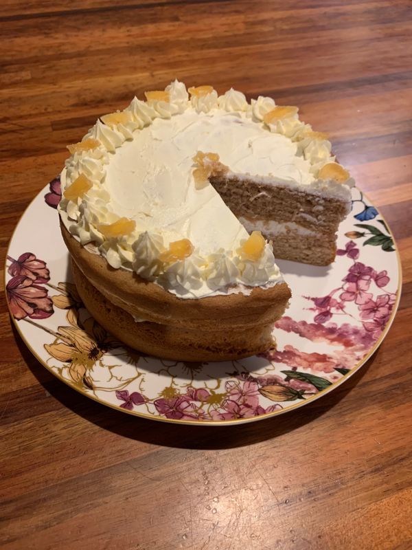 Ginger Fluff Sponge Cake Mix - A Blast from the Past!