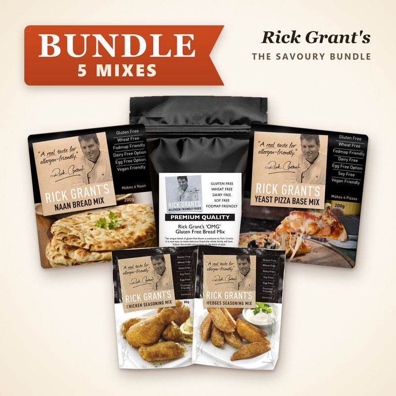The Savoury Bundle: 5 mixes in one bundle