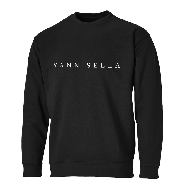 YANN SELLA - LOGO SWEAT (Black)