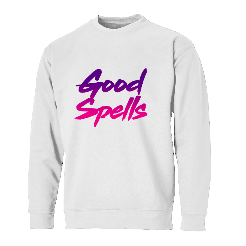GOOD SPELLS - LOGO SWEAT (WHITE)