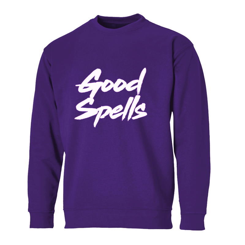 GOOD SPELLS - LOGO SWEAT (PURPLE)