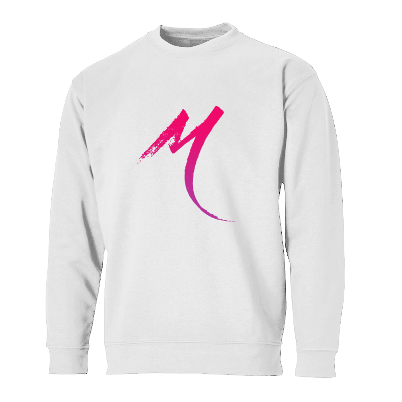 MAGIC NOT MUSIC - 'M' LOGO SWEAT (WHITE)