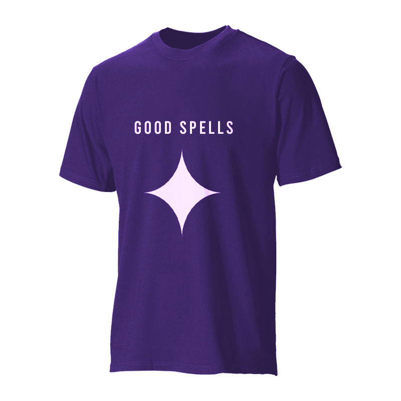 GOOD SPELLS - ICON TSHIRT (PURPLE)