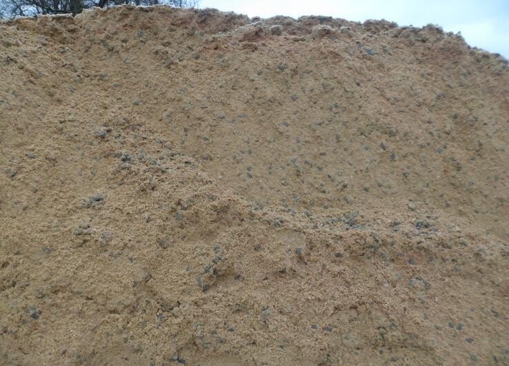 Grave pour mélange à béton
