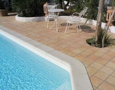 Carrelage en terre cuite