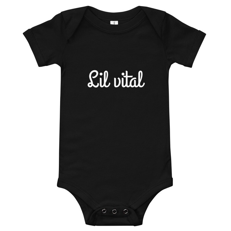 Lil Vital Baby short sleeve one piece