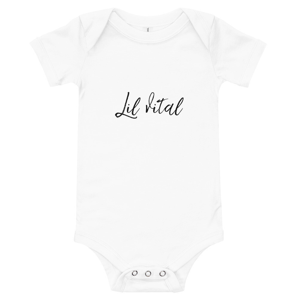 Lil Vital Baby short sleeve one piece