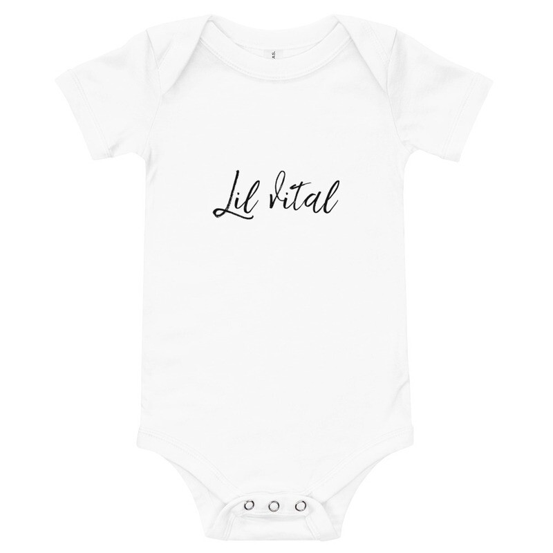 Lil Vital Baby short sleeve one piece