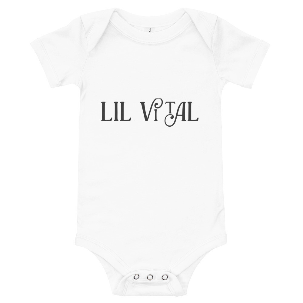 Lil Vital Baby short sleeve one piece