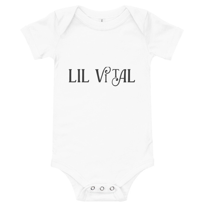 Lil Vital Baby short sleeve one piece