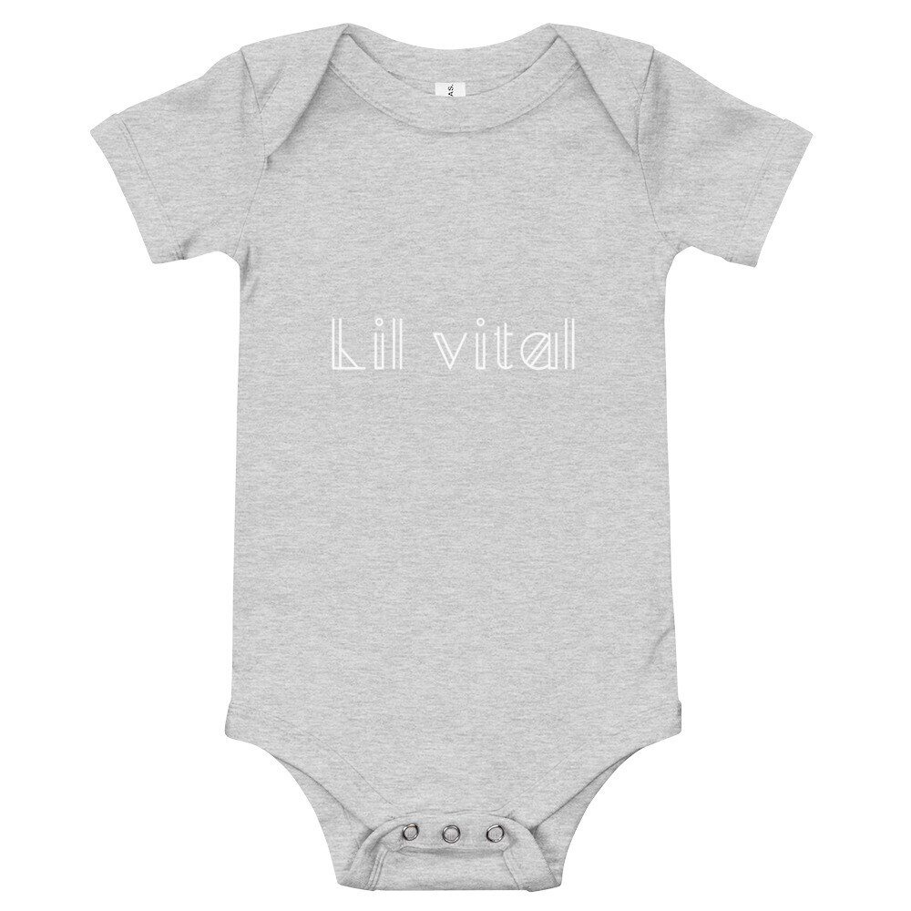 Lil Vital Baby short sleeve one piece