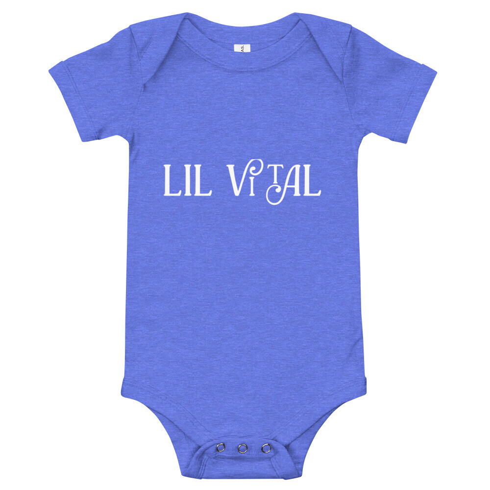 Lil Vital Baby short sleeve one piece
