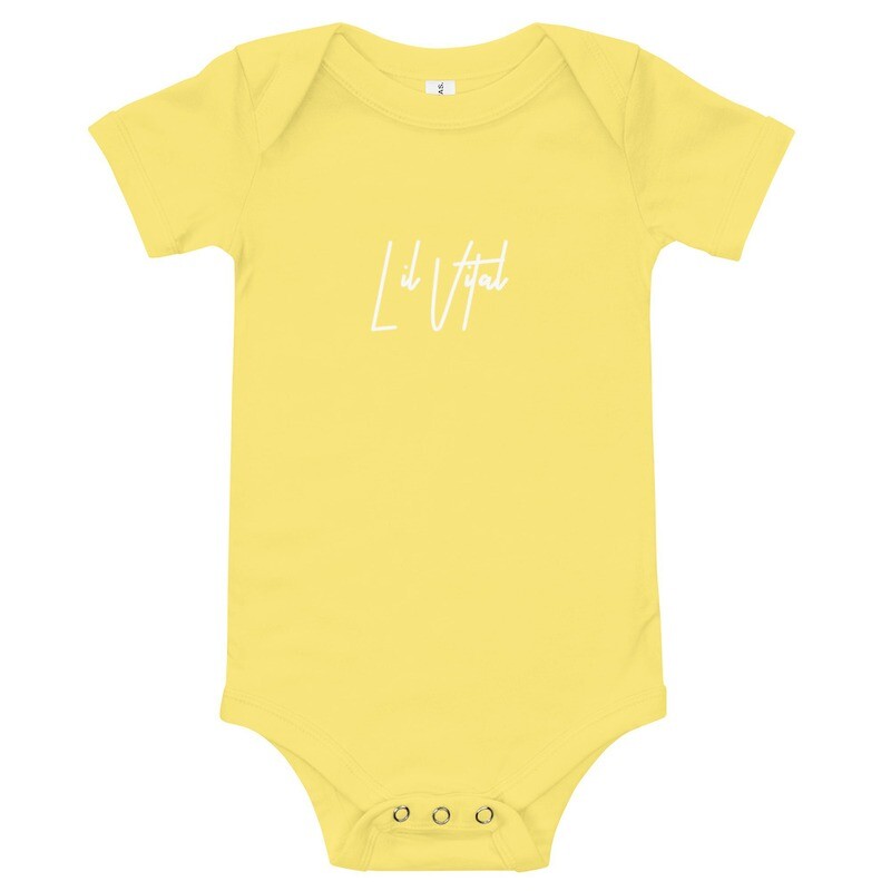 Lil Vital Baby short sleeve one piece