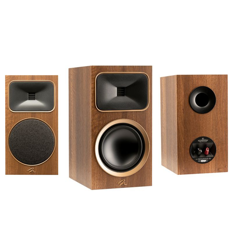 Martin Logan Foundation B2 (Walnut) Bookshelf speakers