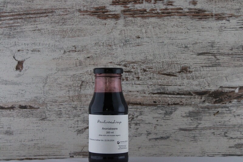Aroniabeeren-Sirup (260ml)
