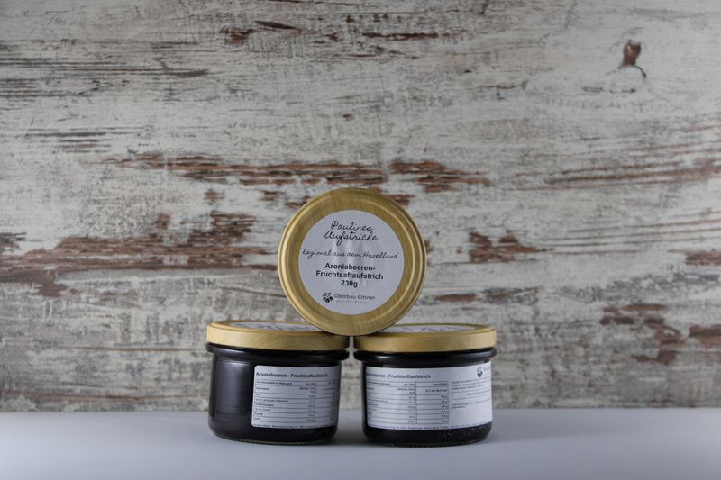Aroniabeeren - Fruchtsaftaufstrich (230g) Aroniabeeren - Fruchtsaftaufstrich (230g)
