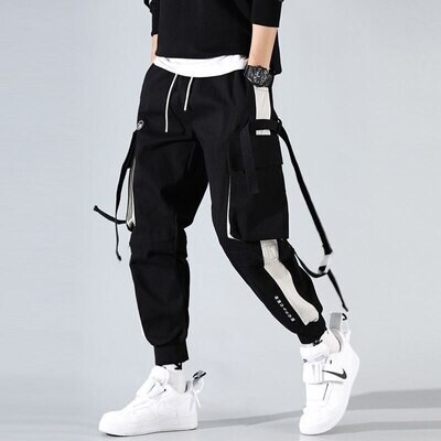 Street Wear Trend Multi-Pocket Pants Fashion Overalls European And American Plus Size Pants