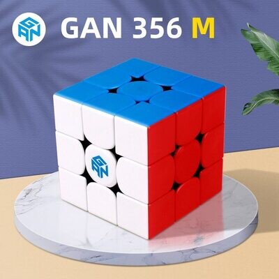 GAN 356 M Magnetic Magic Speed Gan cube Stickerless GAN356M Magnets Professional gan356 m Puzzle GANS Cubos Magicos