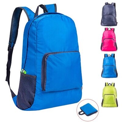 Men and women outdoor sports climbing backpack gym bag nylon waterproof bag leisure travel portable folded backpack