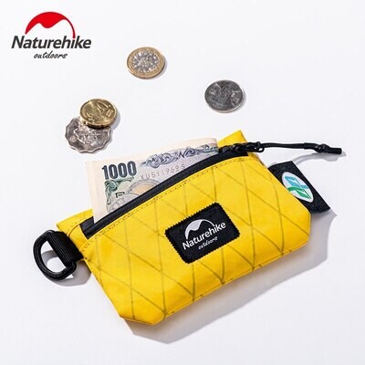 Naturehike Travel Wallet Women and Men XPAC Waterproof Ultralight 20g Zipper Mini Short Wallet Portable Outdoor Daily Equipment