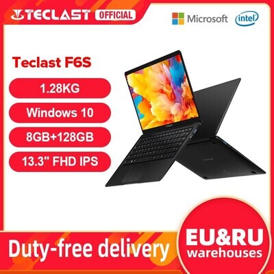 Teclast F6S 13.3 Inch 1920x1080 FHD IPS Laptop